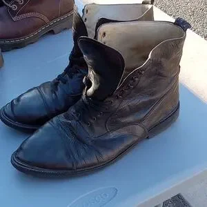 Kenneth Cole New York Made Italy Brown Leather High Top Boots Mens Dress Size 11 Kenneth Cole New York | Shoes | Kenneth Cole New York Made  main image 2